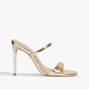 SCHUTZ Jessica Mule Metallic Sandal